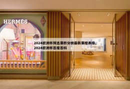 2024欧洲杯预选赛积分榜最新赛程表格,2024欧洲杯百度百科