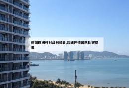 德国欧洲杯对战战绩表,欧洲杯德国队比赛结果