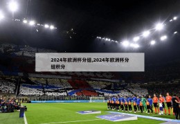 2024年欧洲杯分组,2024年欧洲杯分组积分