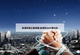 欧洲杯瑞士晋级赛,欧洲杯2021瑞士队