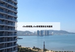 cba常规赛,cba常规赛排名榜最新